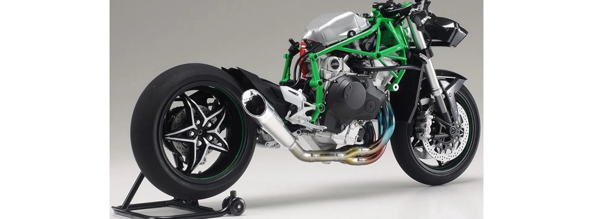 TAMIYA 14131 Kawasaki NINJA H2R | Motorrad Bausatz 1:12