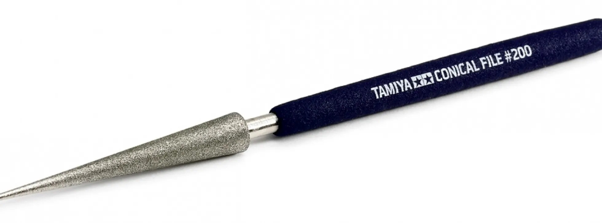 TAMIYA 74164 Konische Feile 1,5 - 8 mm / Konuslänge 55 mm | Modellbau-Werkzeug