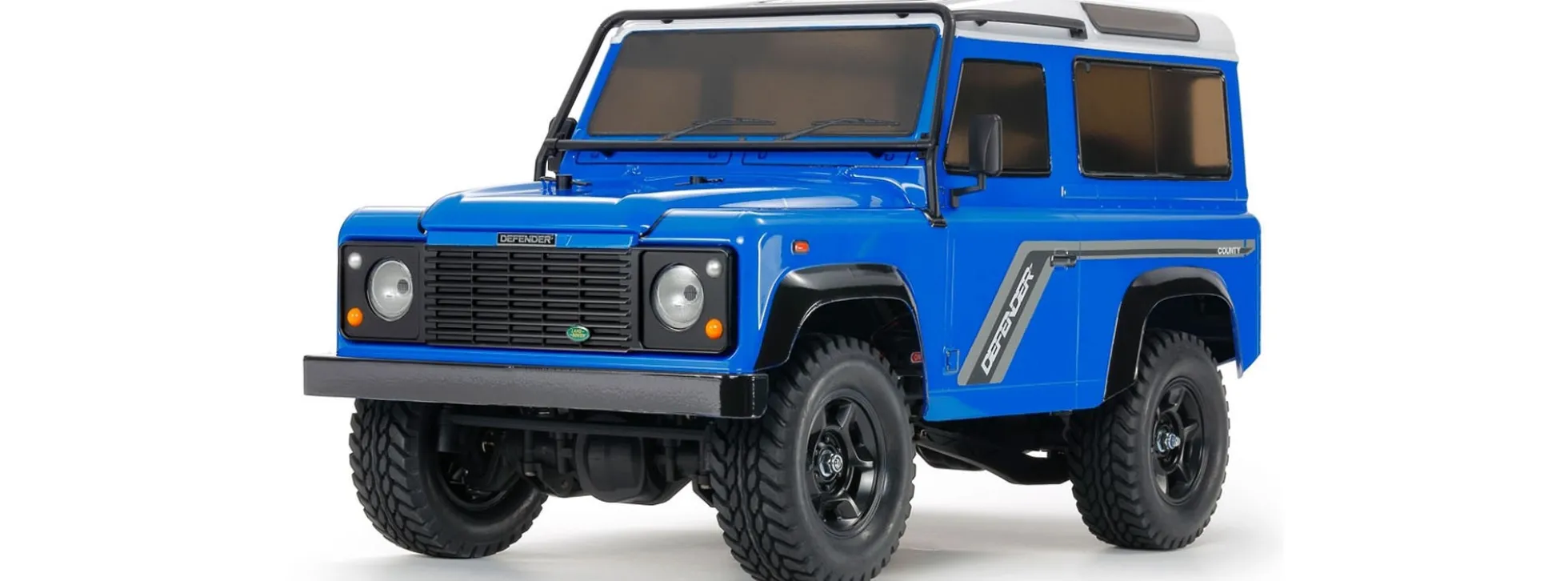 TAMIYA 58700 Land Rover Defender 90 CC-02 | unlackiert | RC Auto Bausatz 1:10