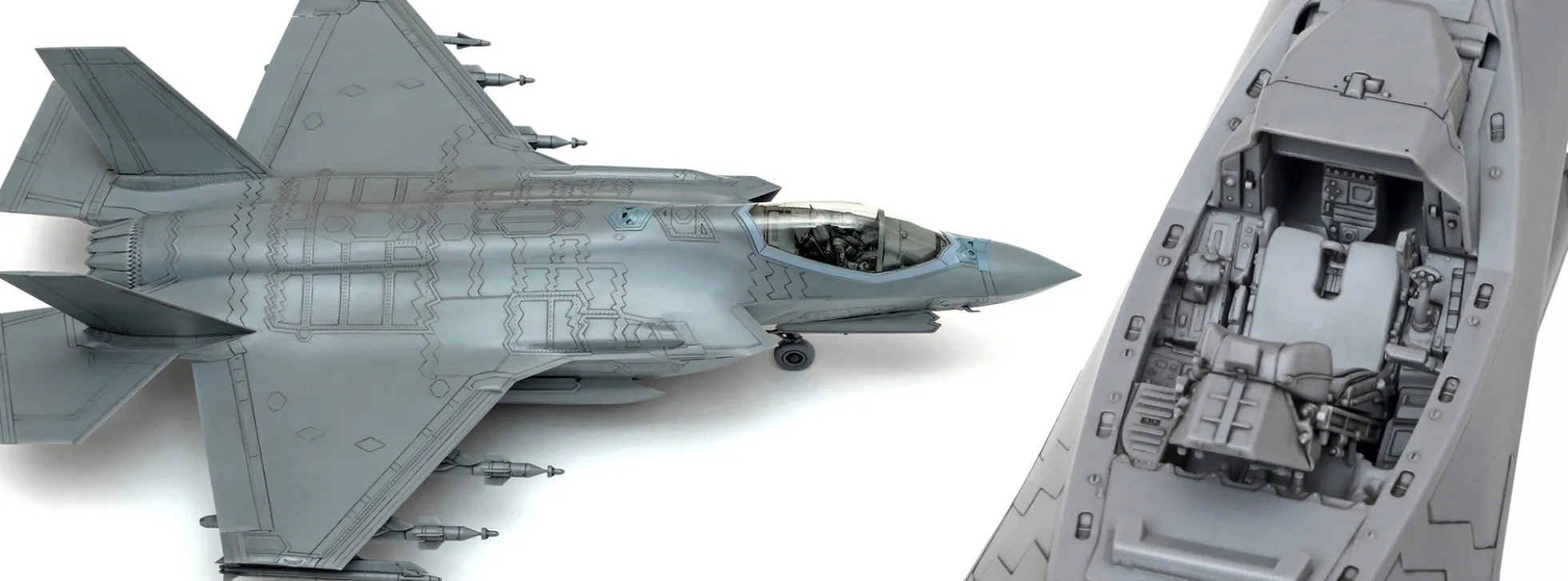 TAMIYA 61124 Lockheed US F-35A Lightning II | Premium Flugzeug Bausatz 1:48