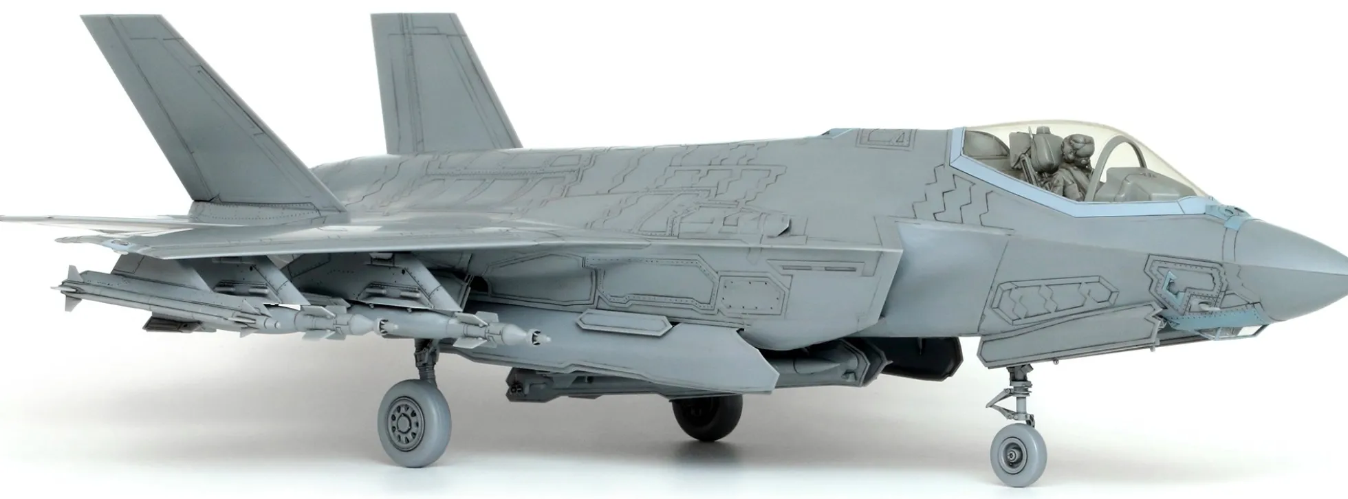TAMIYA 61124 Lockheed US F-35A Lightning II | Premium Flugzeug Bausatz 1:48