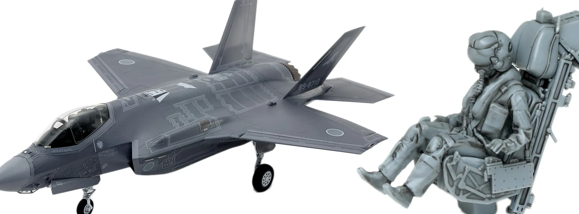 TAMIYA 61124 Lockheed US F-35A Lightning II | Premium Flugzeug Bausatz 1:48