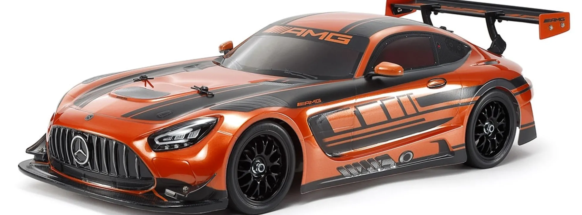TAMIYA 47519 Mercedes-AMG GT3 EVO TT-02 | Lackiert | RC Auto Bausatz 1:10