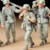TAMIYA 35184 MG-Crew deutsch auf dem Marsch | Figuren Bausatz 1:35