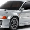 TAMIYA 58713 Mitsubishi Lancer Evo V TT-02 4WD Chassis RC Auto Bausatz 1:10