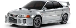 TAMIYA 58713 Mitsubishi Lancer Evo V TT-02 4WD Chassis RC Auto Bausatz 1:10