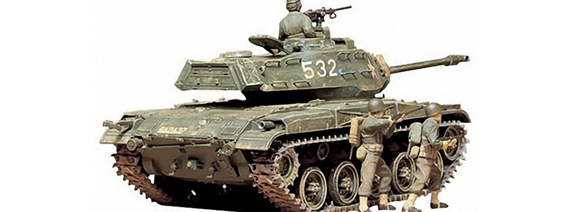 TAMIYA 35055 Panzer M41 Walker Bulldog Militär Bausatz 1:35