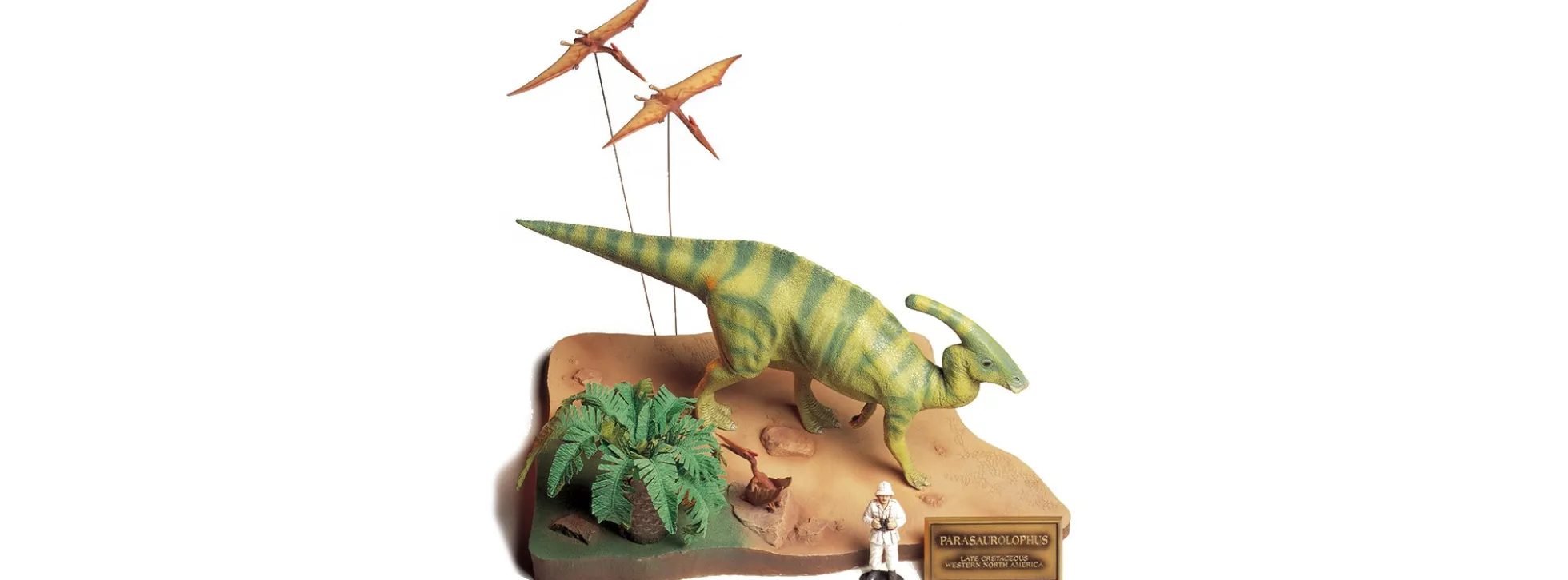 TAMIYA 60103 Parasaurolophus Diorama Set | Urzeit Bausatz 1:35