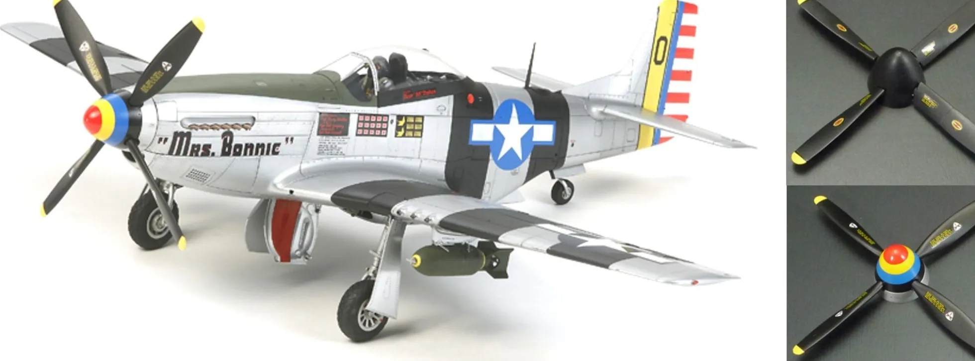 TAMIYA 60323 P-51D/K Mustang Flugzeug Bausatz 1:32