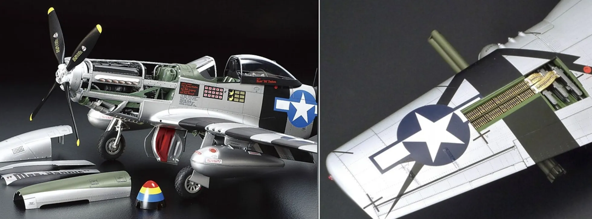 TAMIYA 60323 P-51D/K Mustang Flugzeug Bausatz 1:32