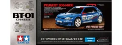 TAMIYA 47513 Peugeot 306 Maxi BT-01 | RC-Auto vorlackierter Bausatz 1:10