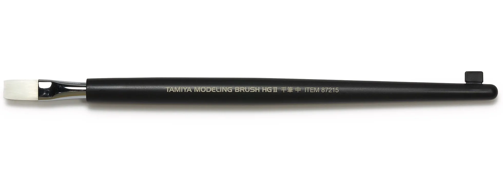 TAMIYA 87215 Pinsel HG II flach Extra Mittel | 1 Stück