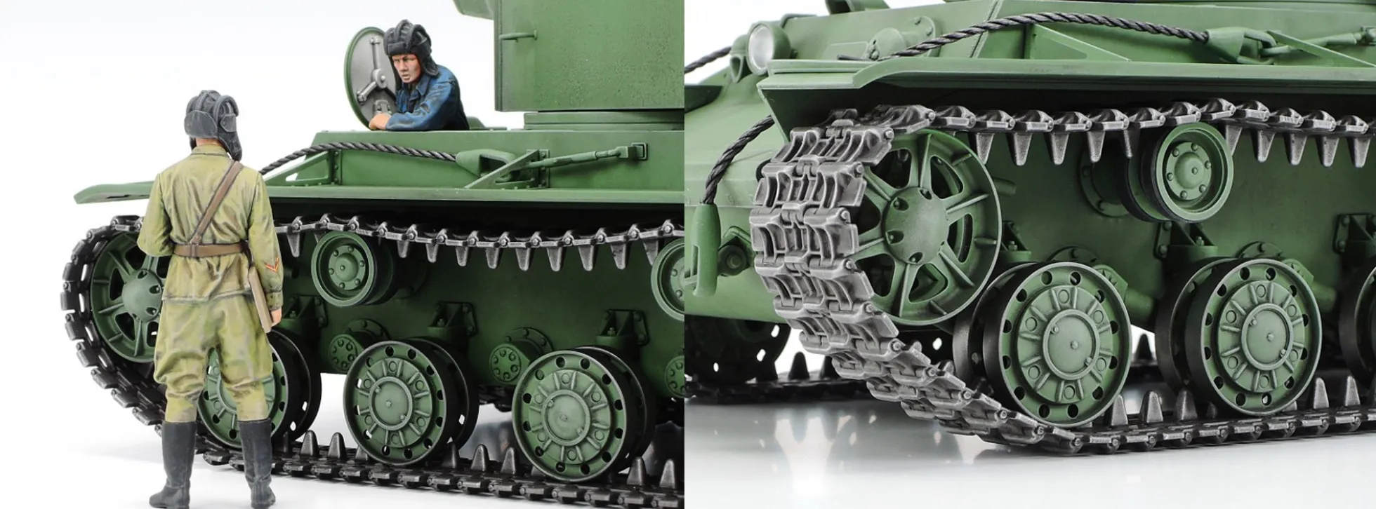 TAMIYA 35375 Russischer Schwerer Panzer KV-2 152mm | Militär Bausatz 1:35