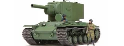 TAMIYA 35375 Russischer Schwerer Panzer KV-2 152mm | Militär Bausatz 1:35