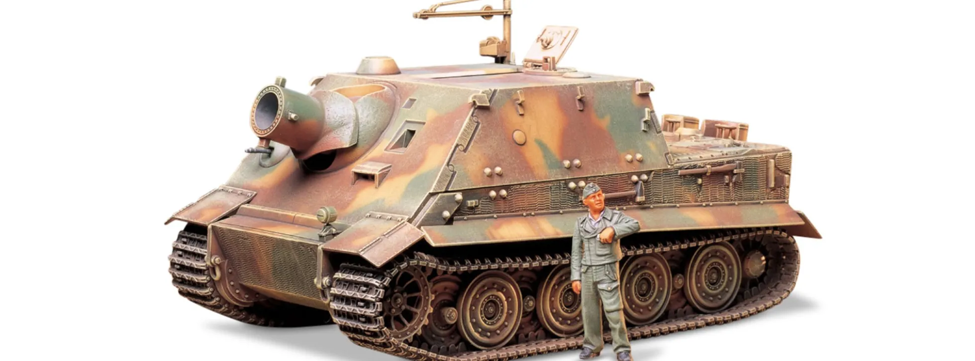 TAMIYA 35177 Sturmtiger 38cm RW61 auf Sturmmörser | Panzer Bausatz 1:35