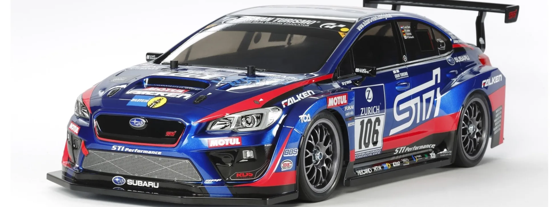TAMIYA 58645 Subaru WRX STI 24h Nürburgring TT-02 | RC Auto Bausatz 1:10
