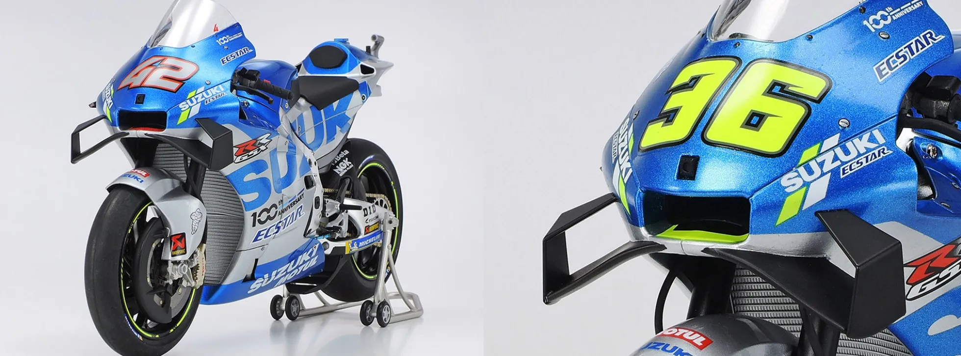 TAMIYA 14139 Suzuki GSX-RR 2020 Team ECSTAR | Motorrad Bausatz 1:12