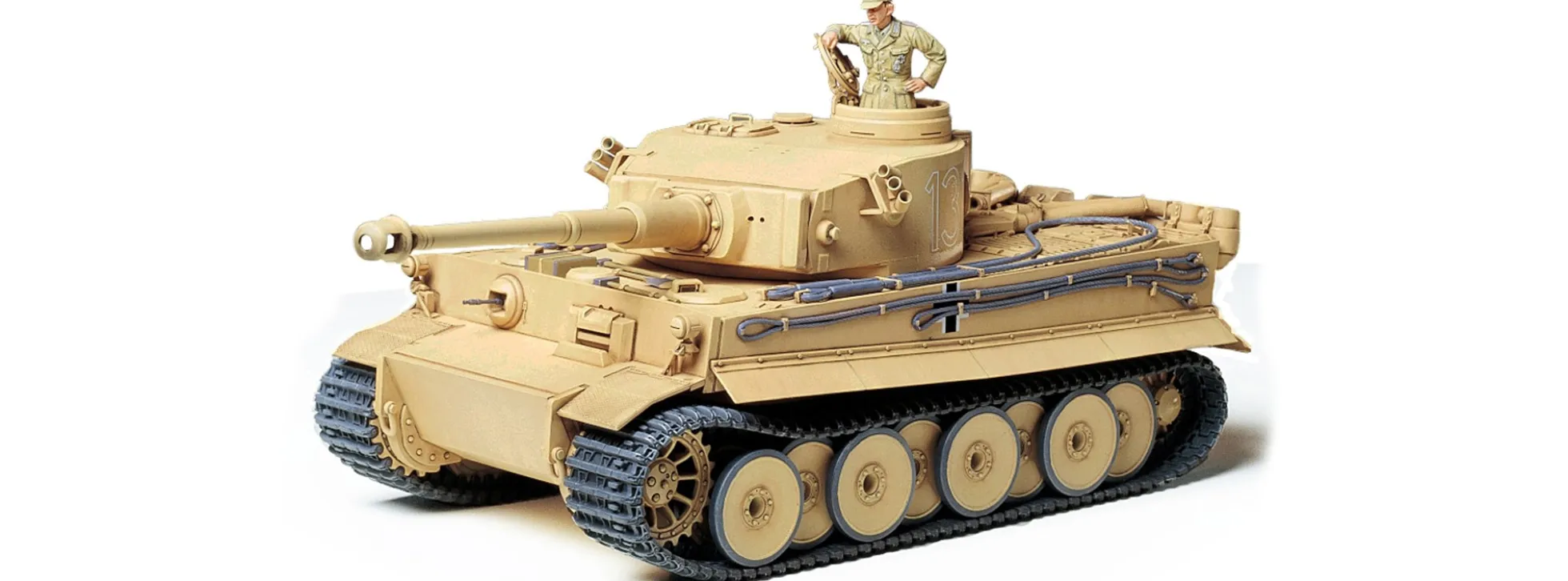 TAMIYA 35227 Tiger I Ausf. Afrika | Panzer Bausatz 1:35
