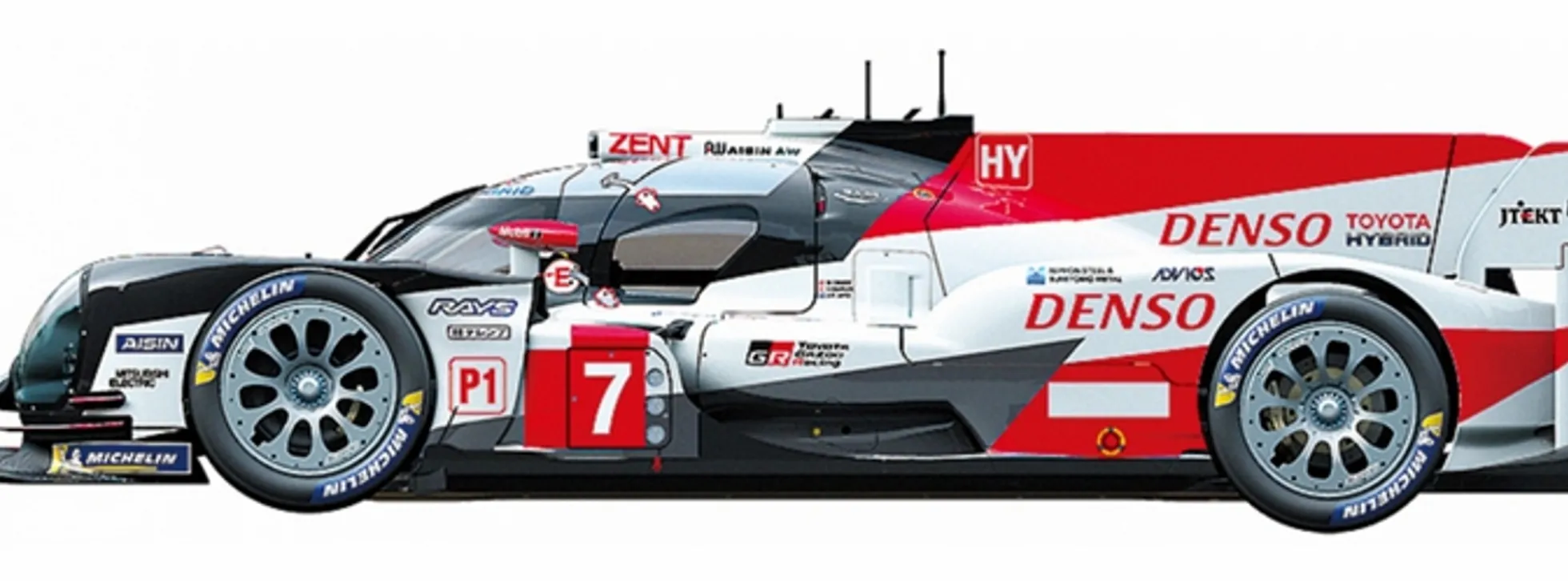 TAMIYA 24349 Toyota GR TS050 Hybrid LM | Auto Bausatz 1:24