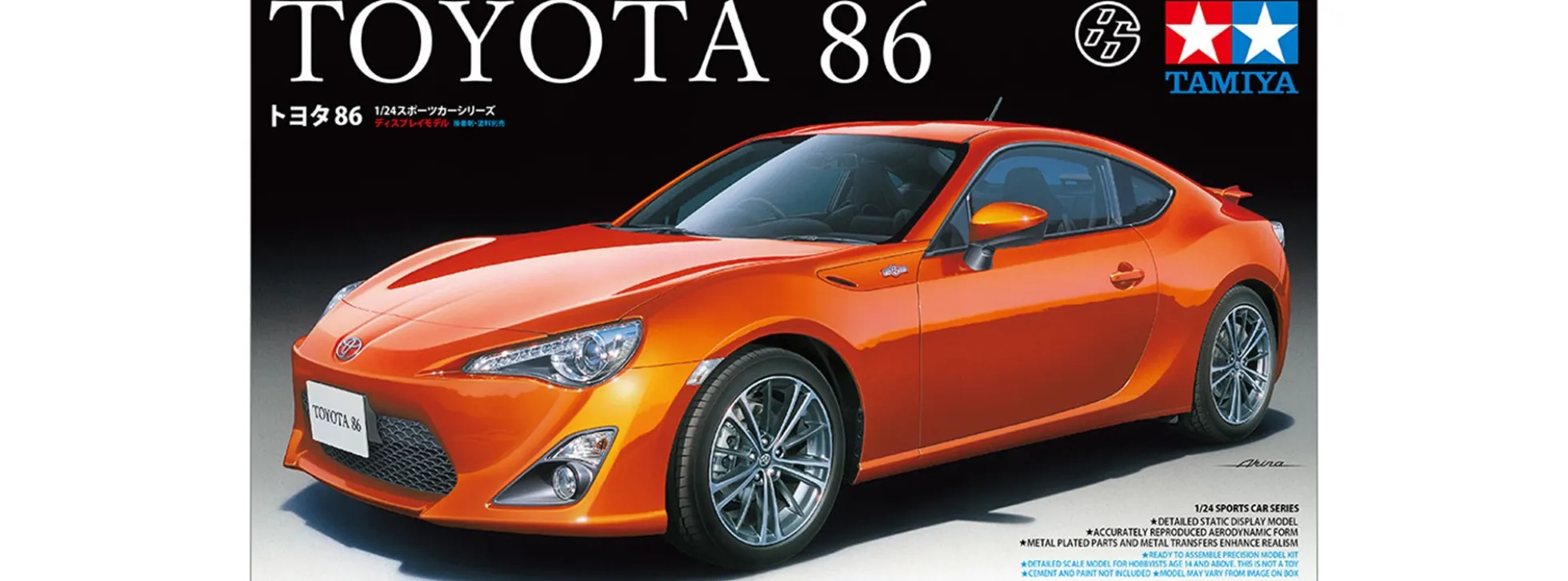 TAMIYA 24323 Toyota GT86 | Auto Bausatz 1:24