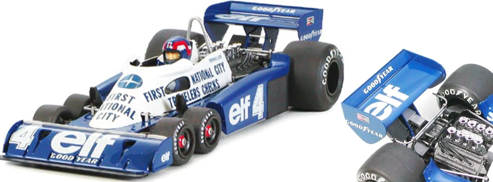 TAMIYA 20053 Tyrell P34 Monaco 1977 Rennsport Auto Bausatz 1:20