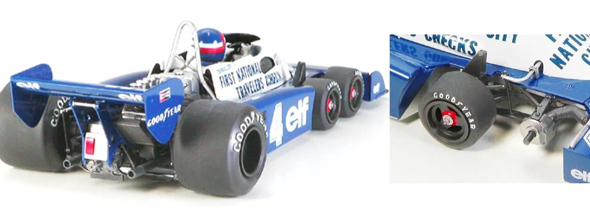 TAMIYA 20053 Tyrell P34 Monaco 1977 Rennsport Auto Bausatz 1:20
