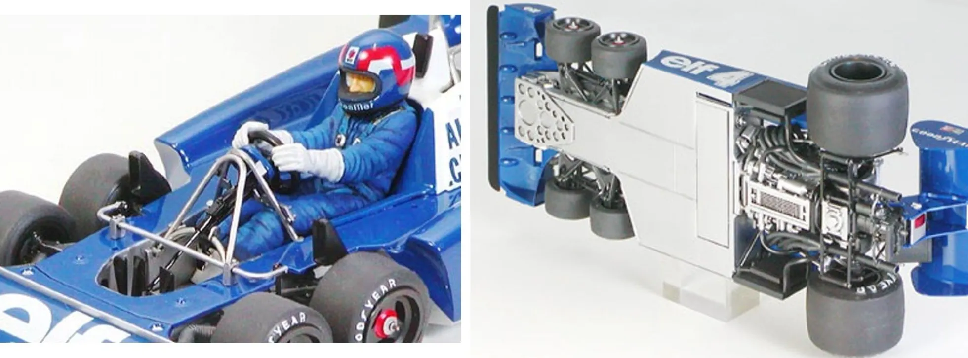 TAMIYA 20053 Tyrell P34 Monaco 1977 Rennsport Auto Bausatz 1:20