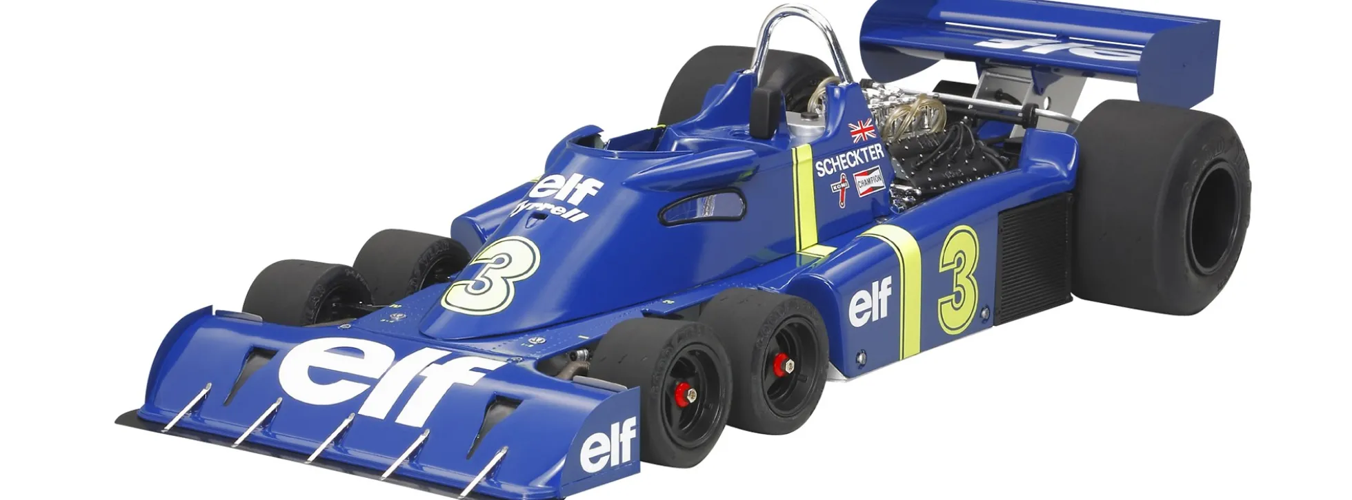 TAMIYA 12036 Tyrrell P34 mit Fotoätzteilen | Auto Bausatz 1:12