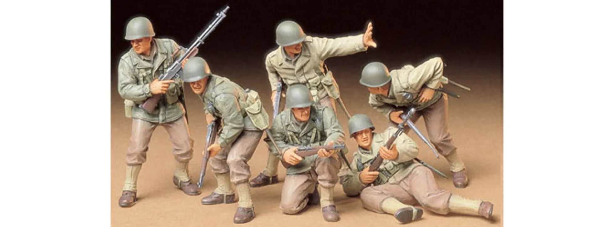 TAMIYA 35192 US Army Infanterie Sturmtrupp Figuren Bausatz 1:35