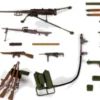 TAMIYA 35121 US Infanteriewaffen-Set Bausatz 1:35