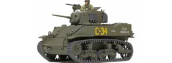 TAMIYA 32606 US M5A1 Stuart Light Tank | Panzer Bausatz 1:48