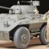 TAMIYA 35228 US M8 Greyhound mit 2 Figuren Bausatz 1:35