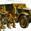 TAMIYA 35083 U.S. M21 Halbkette mit Mörser | Militär Bausatz 1:35