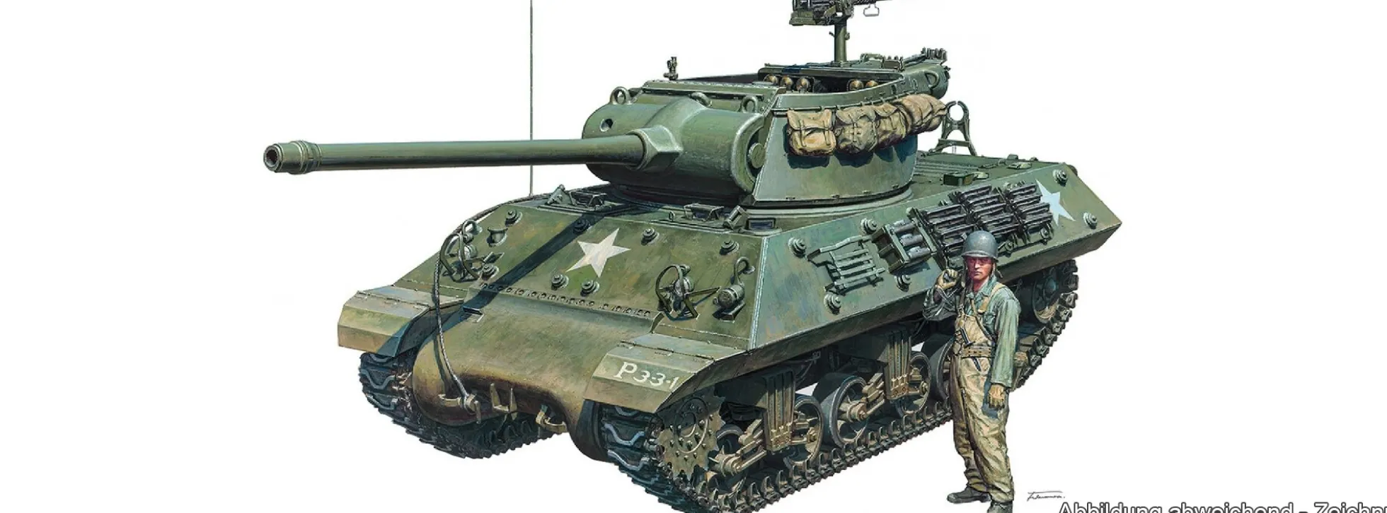 TAMIYA 35390 US M36 Jagdpanzer | Panzerbausatz 1:35
