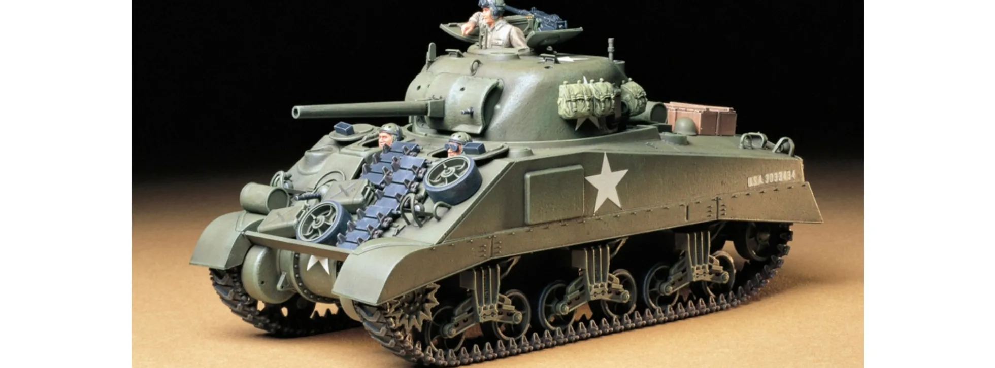 TAMIYA 35190 US M4 Sherman frühe Version Bausatz 1:35