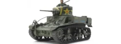 TAMIYA 35360 U.S. M3 Stuart Späte Produktion | Militär Bausatz 1:35