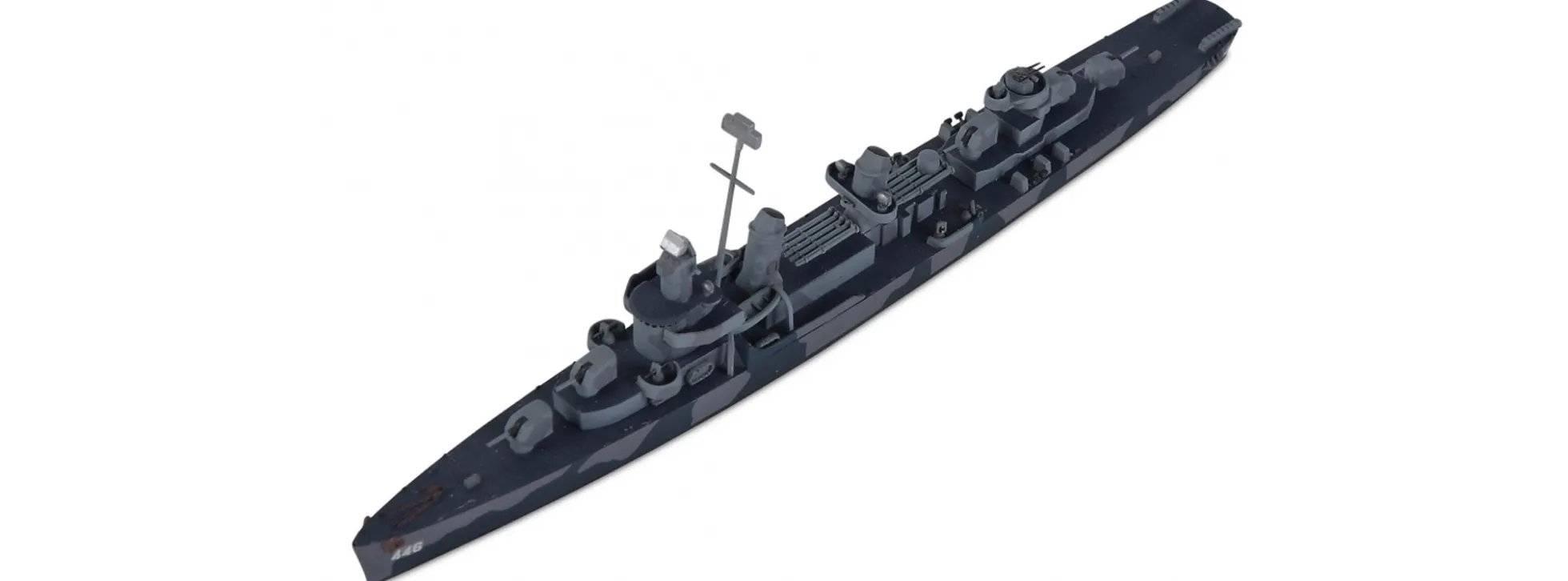 TAMIYA 31902 U.S. NAVY DD445 Fletcher Zerstörer | Schiff Bausatz 1:700