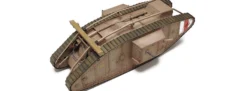 TAMIYA 30057 WWI Brit. Mk. IV Male mit Figuren | Militär Bausatz 1:35