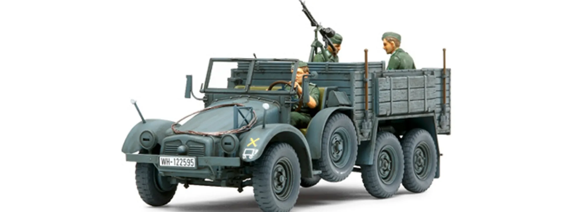 TAMIYA 35317 WWII Krupp Protze 6x4 leichter LKW Bausatz 1:35