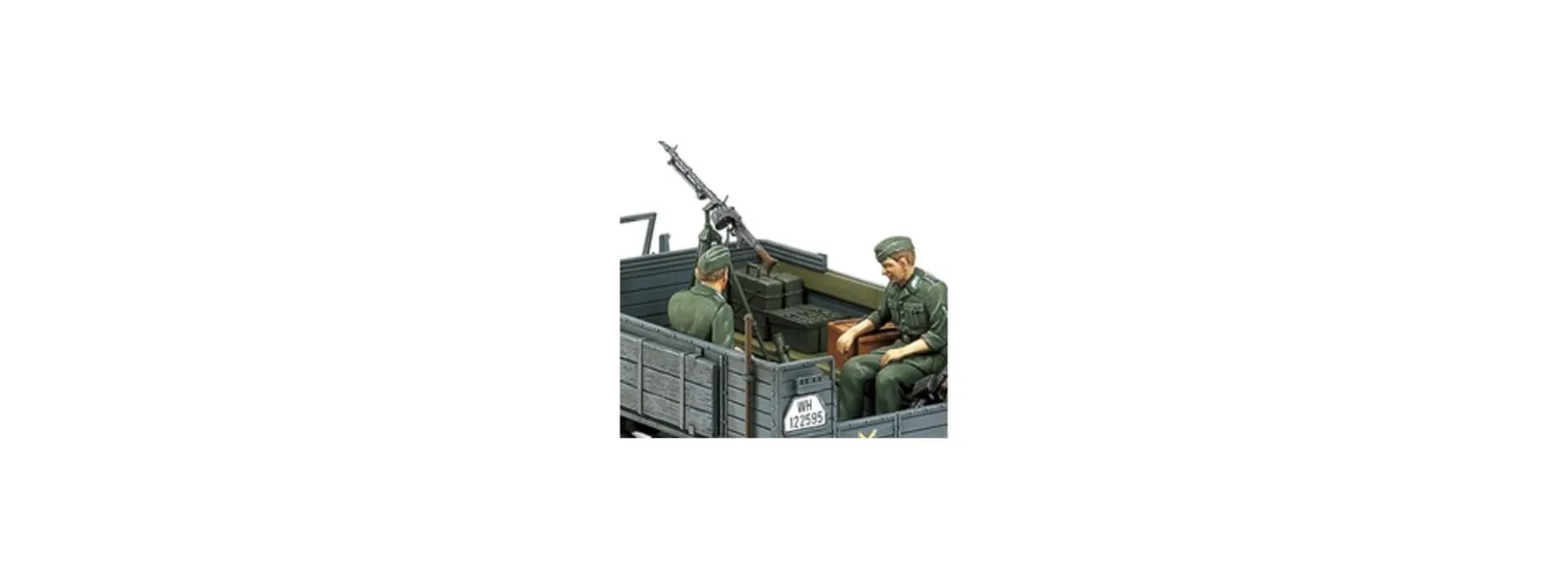 TAMIYA 35317 WWII Krupp Protze 6x4 leichter LKW Bausatz 1:35
