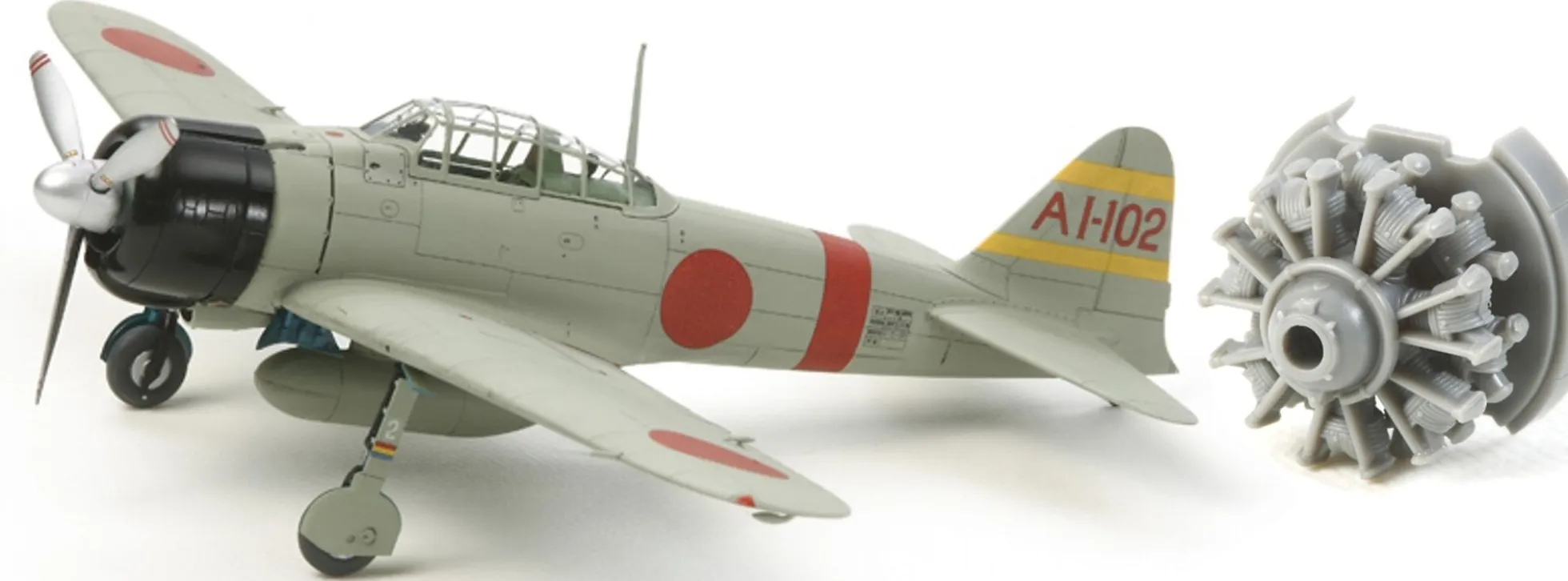 TAMIYA 60780 WWII Mitsubishi A6M2b (ZEKE) Flugzeug Bausatz 1:72