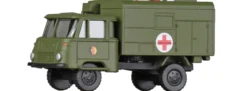 TILLIG 19040 LKW Robur LO 1801 Kofferaufbau Krankentransportwagen NVA | Militärmodell 1:120