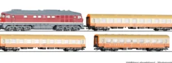 TILLIG 01502 Start-Set BR 132 mit Reisezug Städteexpress DR | analog | Spur TT