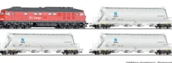 TILLIG 01503 Start-Set Diesellok BR 232 mit Güterzug DB Cargo | analog | Spur TT