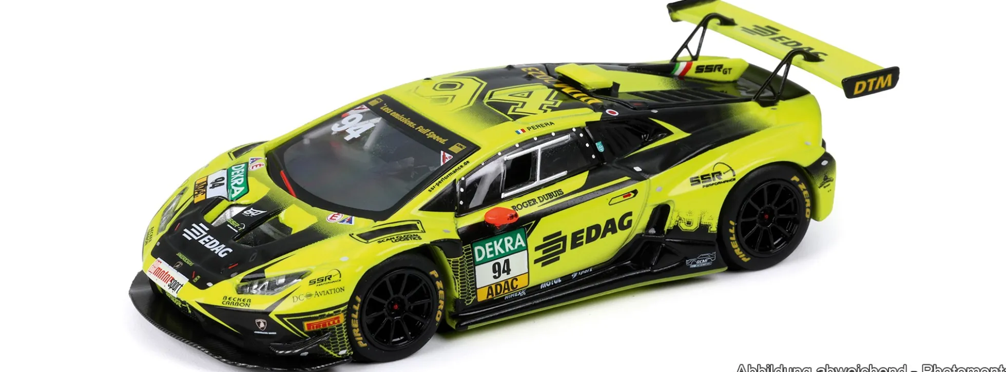 Trends-Hobby 864TH000016 Lamborghini Huracan GT3 EVO - DTM 2023 #94 | Modellauto 1:64