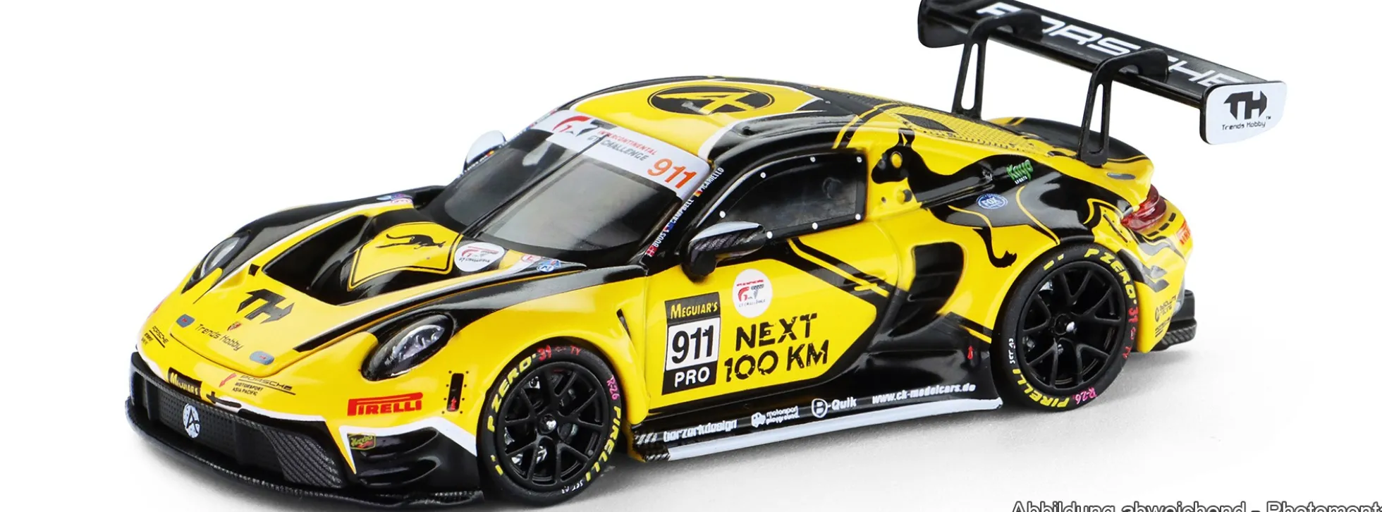 Trends-Hobby 864TH000017 Porsche 911 GT3 R - B12H 2026 #911 | Modellauto 1:64