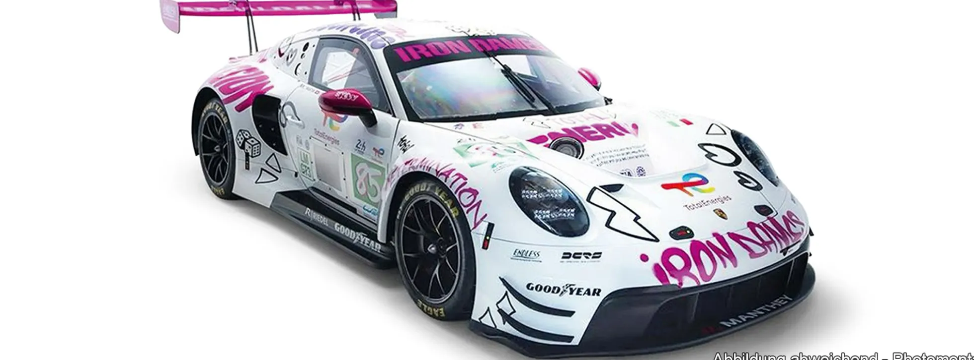 Trends-Hobby 864TH000003 Porsche 911 GT3 R LeMans 24H 2025 #85 | Modellauto 1:64