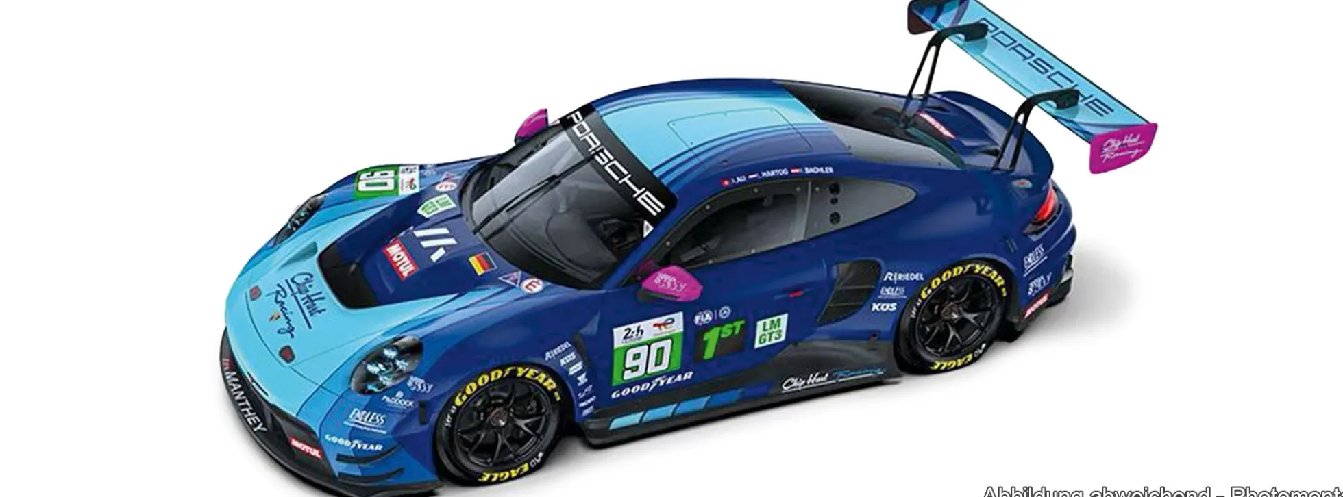 Trends-Hobby 864TH000004 Porsche 911 GT3 R LeMans 24H 2025 #90 | Modellauto 1:64