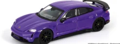 Trends-Hobby 864TH000008 Porsche Taycan Turbo GT - lila | Modellauto 1:64