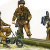 tristar 350041 Britische Fallschirmjäger mit Welkbikes | Militär Bausatz 1:35